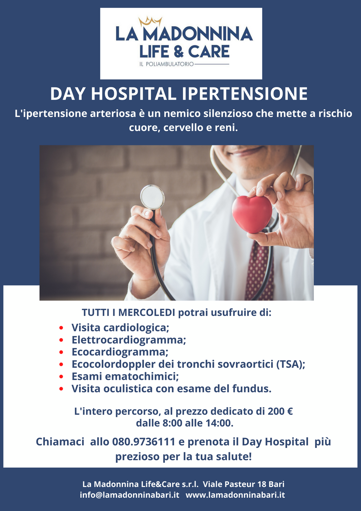 day hospital ipertensione